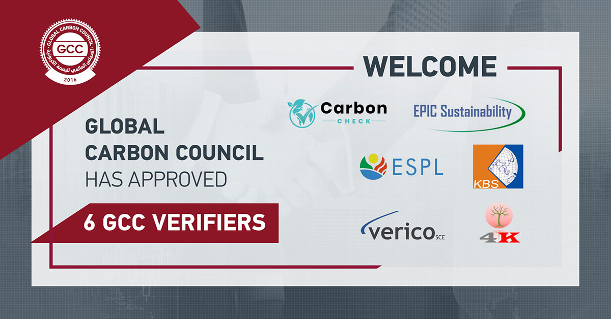 Global Carbon Council approves 6 organizations as GCC Verifiers