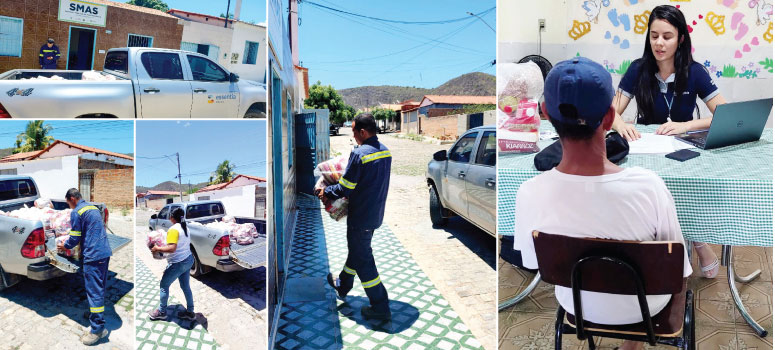 SDG contribution: food donations to the families in vulnerable situation